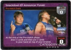 Smackdown #1 Announcer Funaki